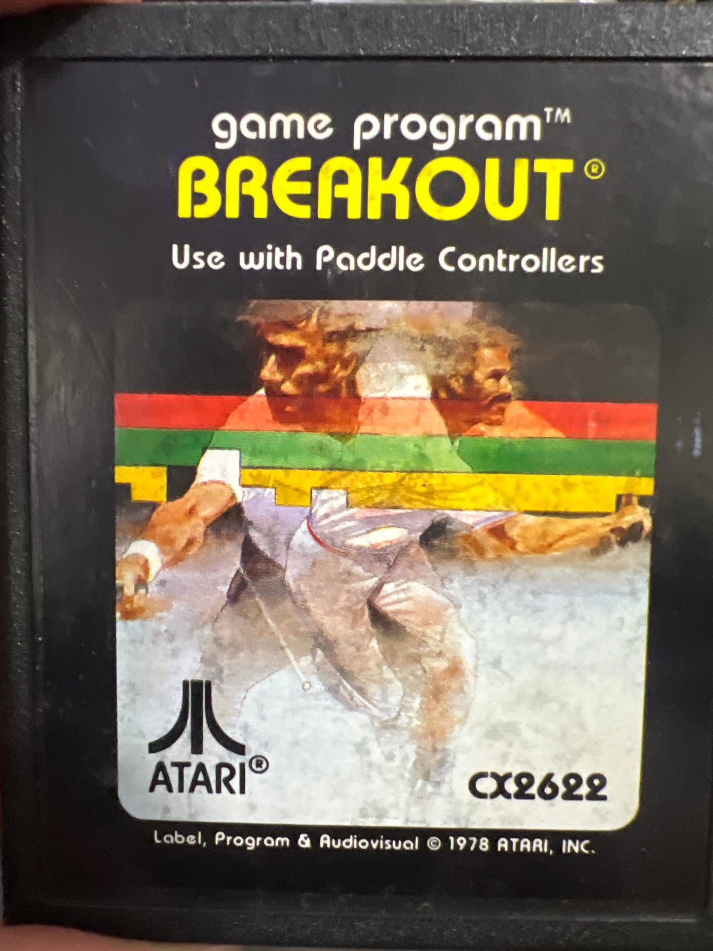Breakout for Atari 2600, Cartridge Only Tested on Atari 2600+