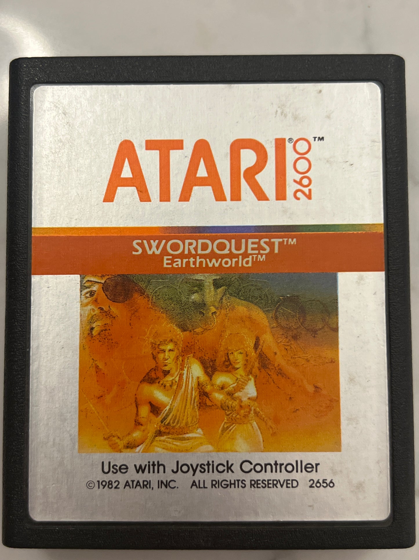 Swordquest: EarthWorld (Atari 2600) Cartridge Only CLEANED & TESTED