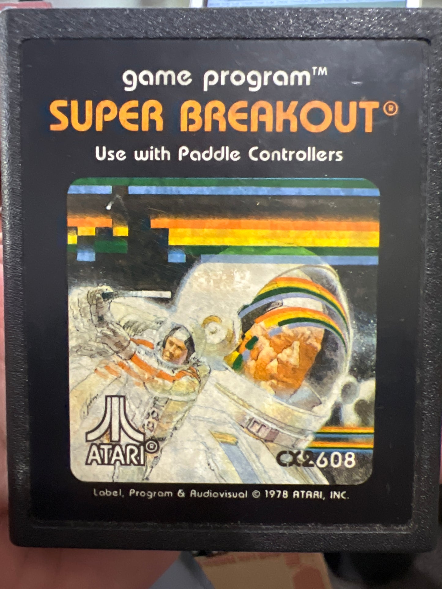 Super Breakout for Atari 2600, Cartridge Only Tested on Atari 2600+