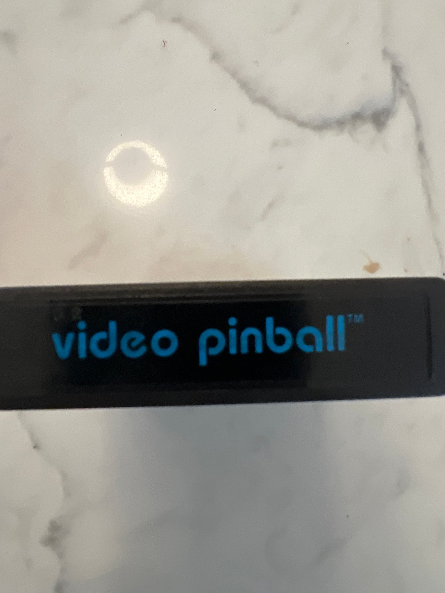 Video Pinball (Atari 2600, 1981) CX2648 Game Cartridge Great Label 2600+