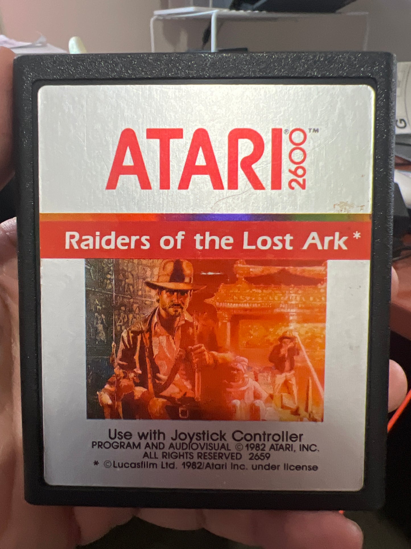 Raiders of the lost Ark for Atari 2600