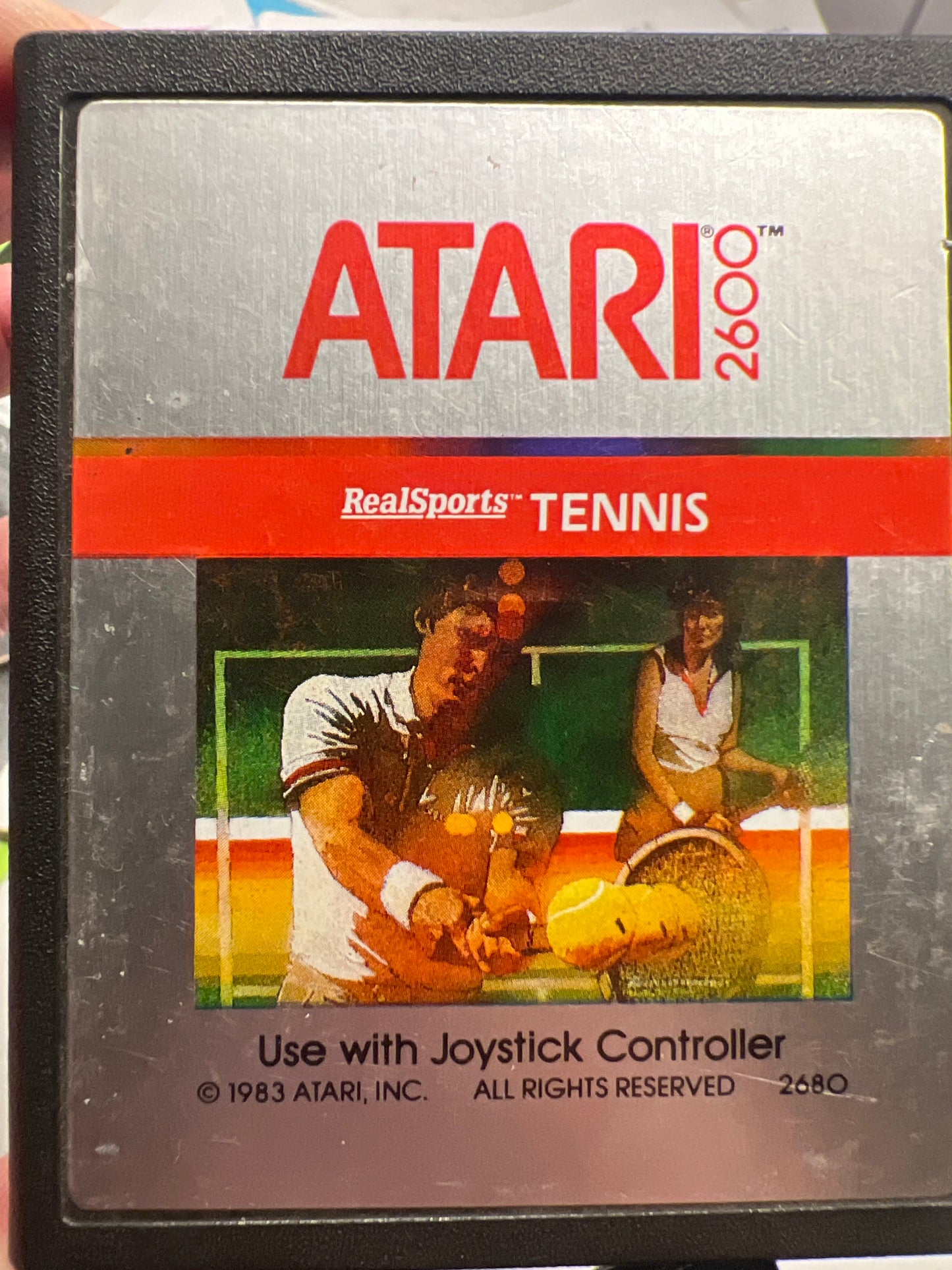 RealSports Tennis for Atari 2600 2600+