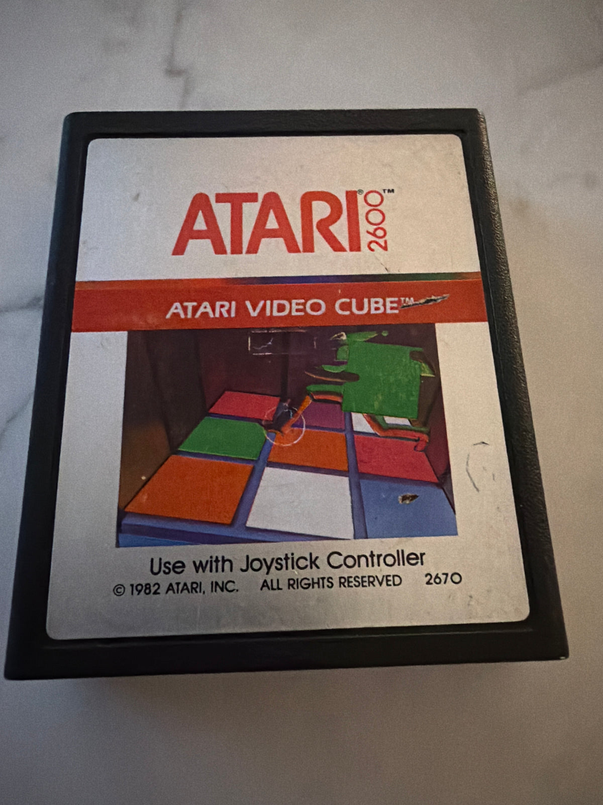 Atari Video Cube for the Atari 2600