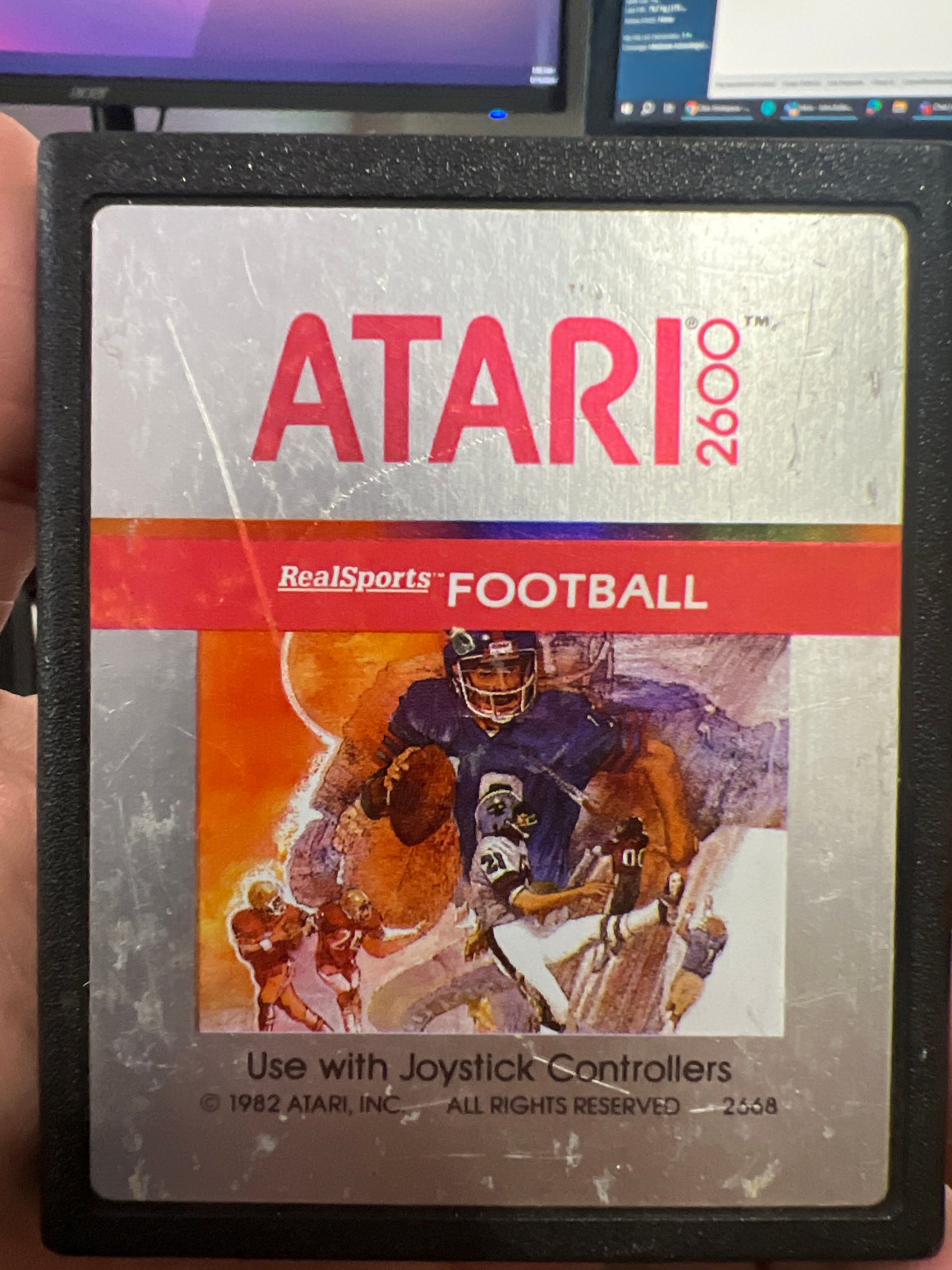 RealSports Football for Atari 2600