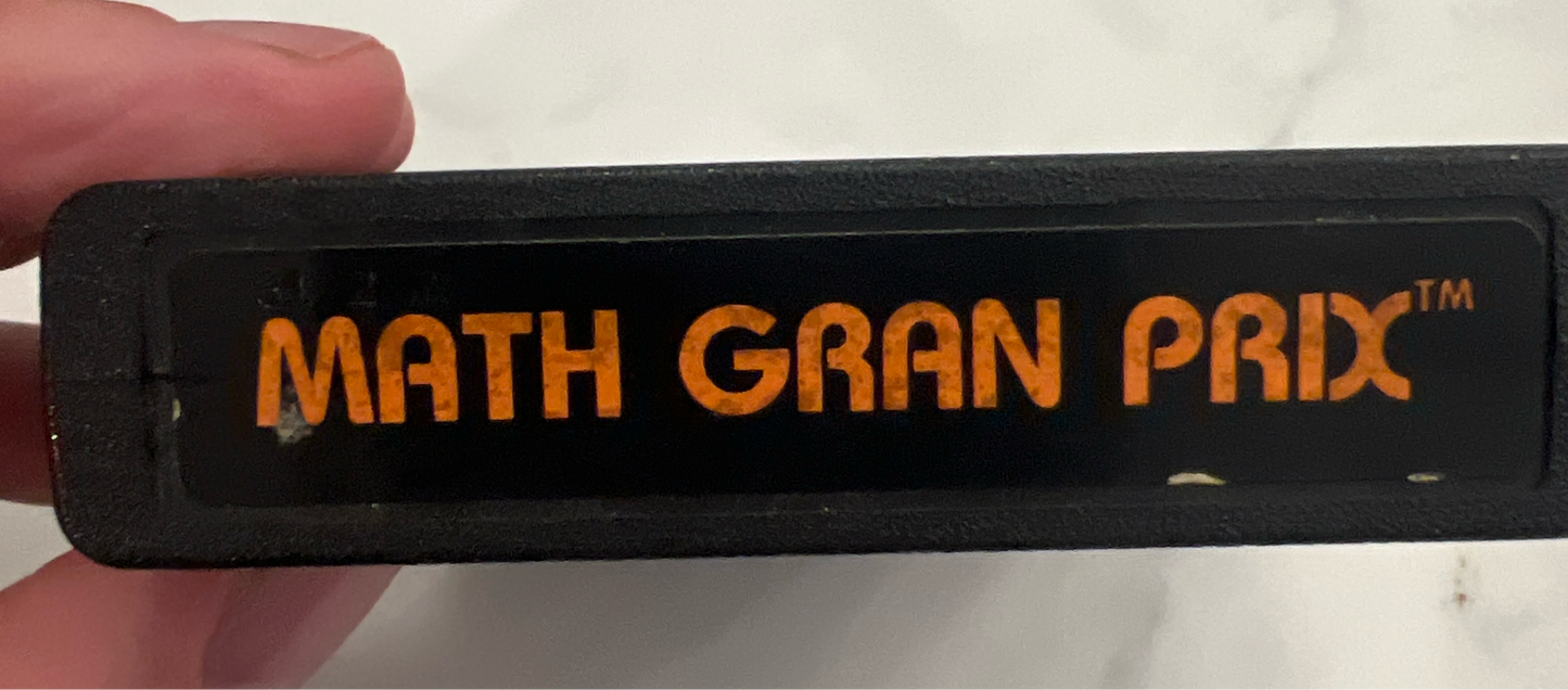 Math Gran Prix for Atari 2600