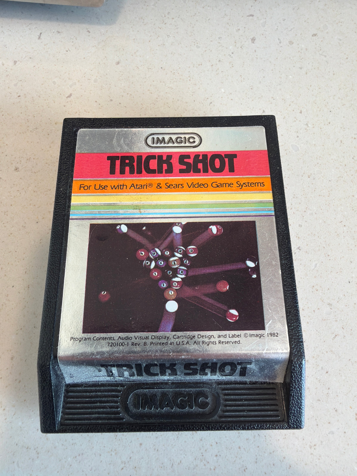 Trick Shot -Atari 2600 Game - Tested 2600+