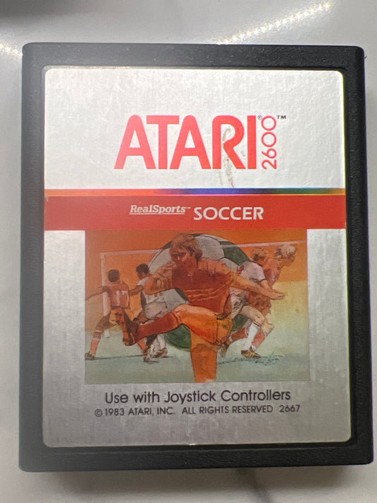 RealSports Soccer for Atari 2600 2600+
