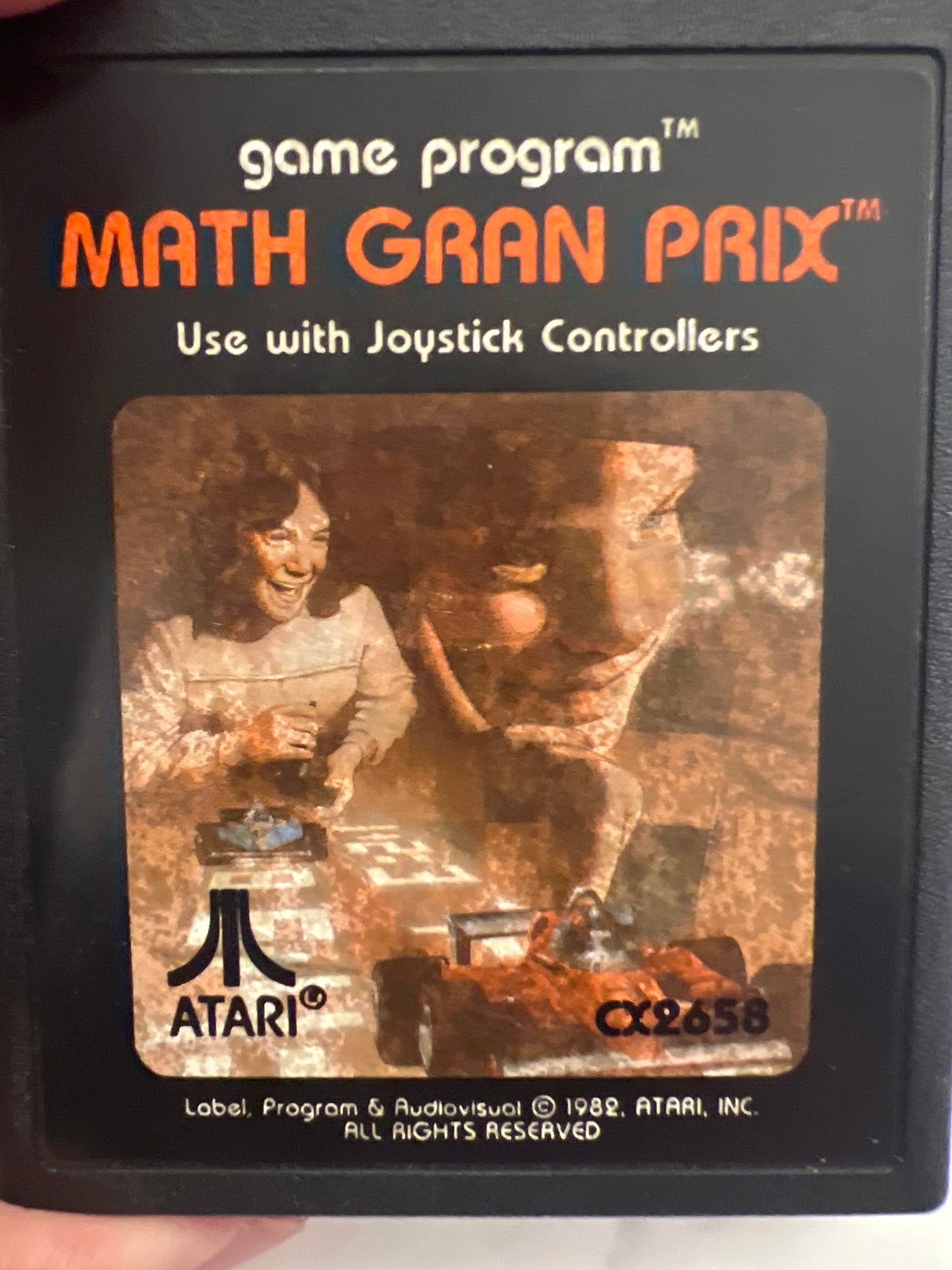 Math Gran Prix for Atari 2600