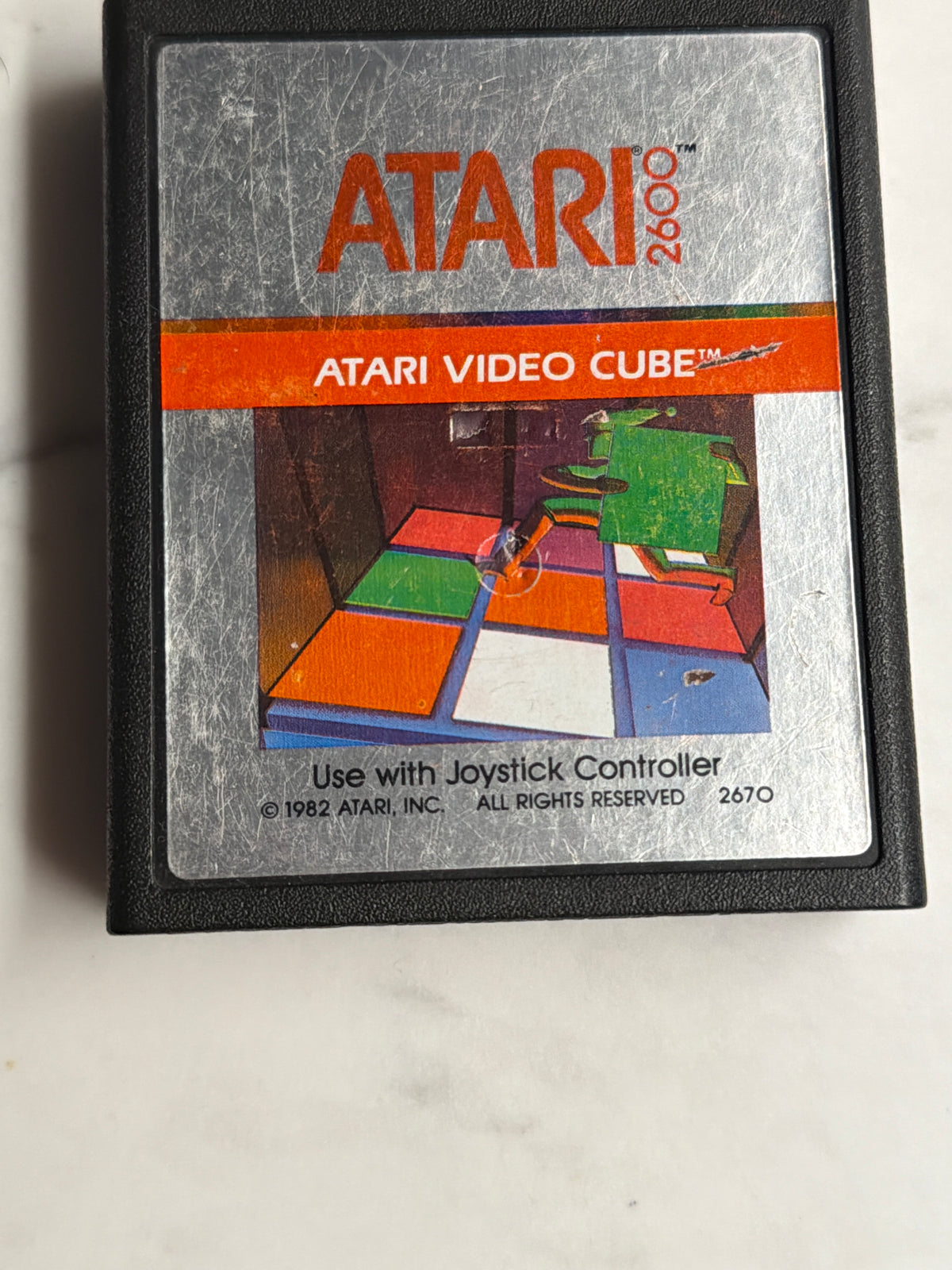 Atari Video Cube for the Atari 2600
